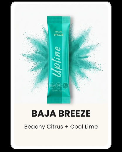 Upline Instant Loaded Tea Mix - Single Pack Multi Flavor, High Caffeine Content, Low Calorie, Low Carb, Sugar-Free, Aspartame-Free, Lightly Carbonated