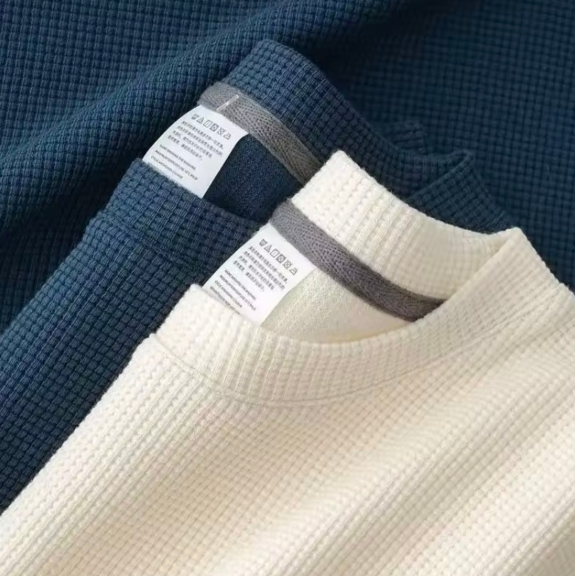 Men’s Waffle-Knit Short-Sleeve T-Shirt
