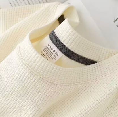 Men’s Waffle-Knit Short-Sleeve T-Shirt