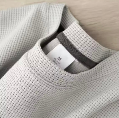 Men’s Waffle-Knit Short-Sleeve T-Shirt