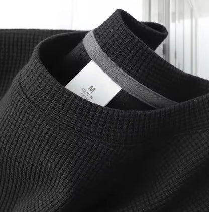 Men’s Waffle-Knit Short-Sleeve T-Shirt